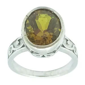 انگشتر نقره زنانه سلین کالا مدل الکساندریت ce-As284