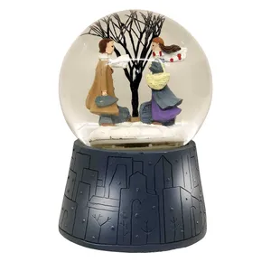 گوی موزیکال مدل Winter love کد A4122