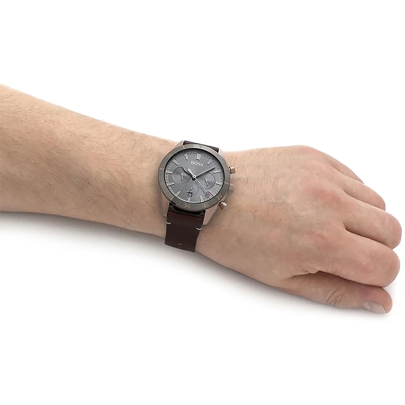 ساعت مچی عقربه‌ای کوارتز مردانه هوگو باس مدل b1513861 -  - 2