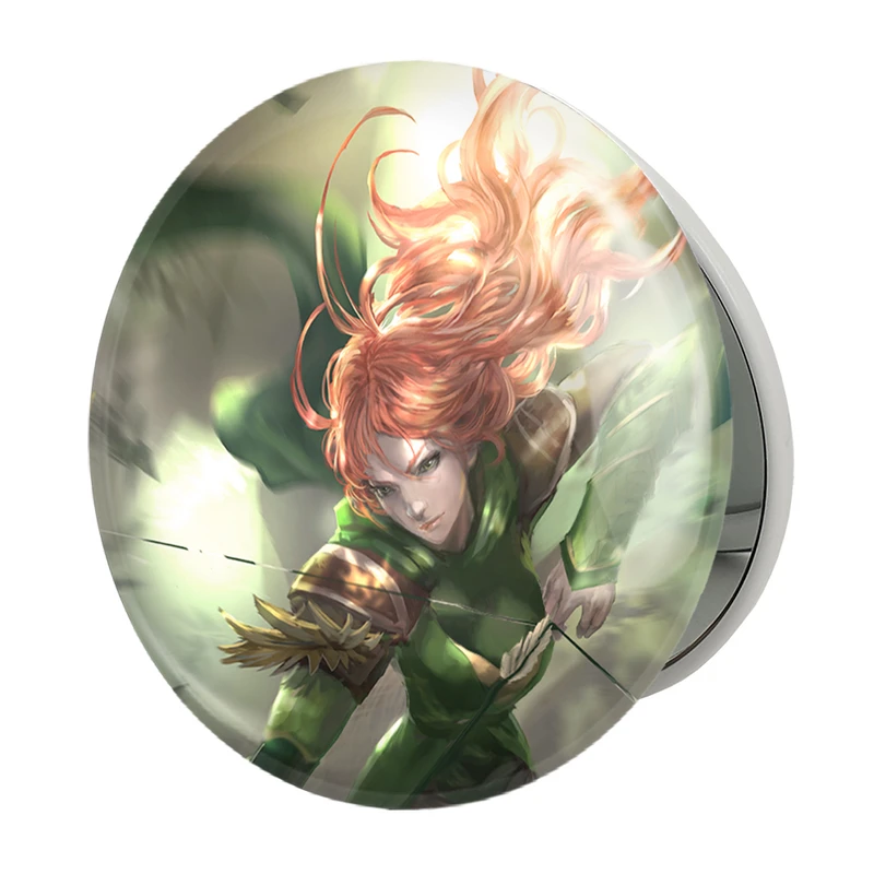 آینه جیبی خندالو طرح بازی دوتا (Dota 2) مدل تاشو کد 31426