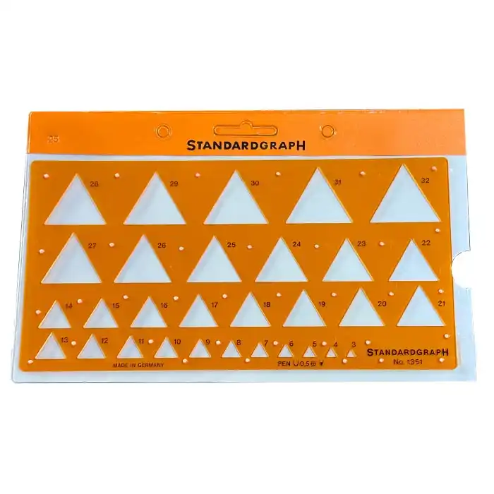 شابلون مهندسی استاندارد گراف مدل مثلث