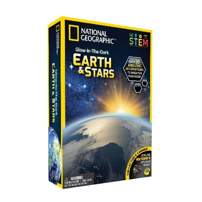 کیت آموزشی نشنال جئوگرافیک مدل Glow In The Dark Earth N Stars کد XMNGEARTHSTAR2