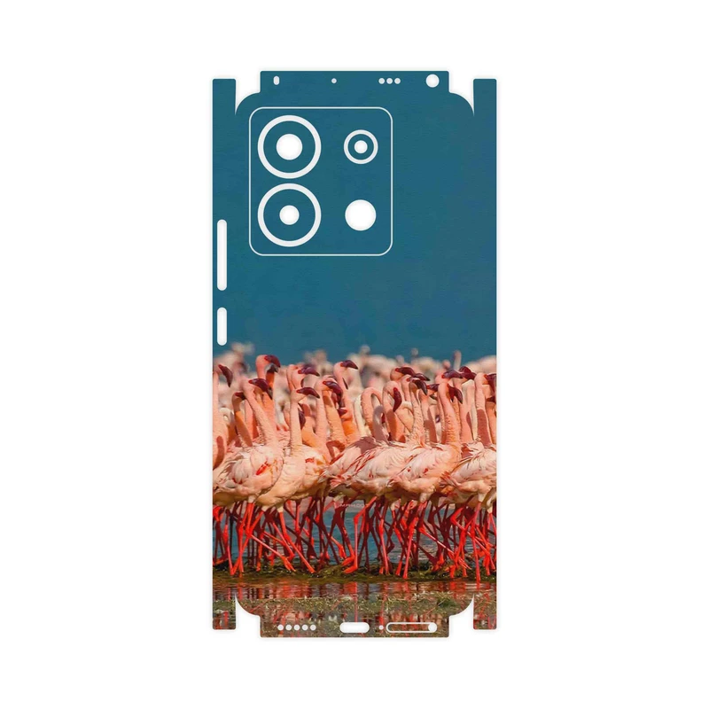 برچسب پوششی ماهوت مدل Flamingo-FullSkin مناسب برای گوشی موبایل شیائومی Poco X6