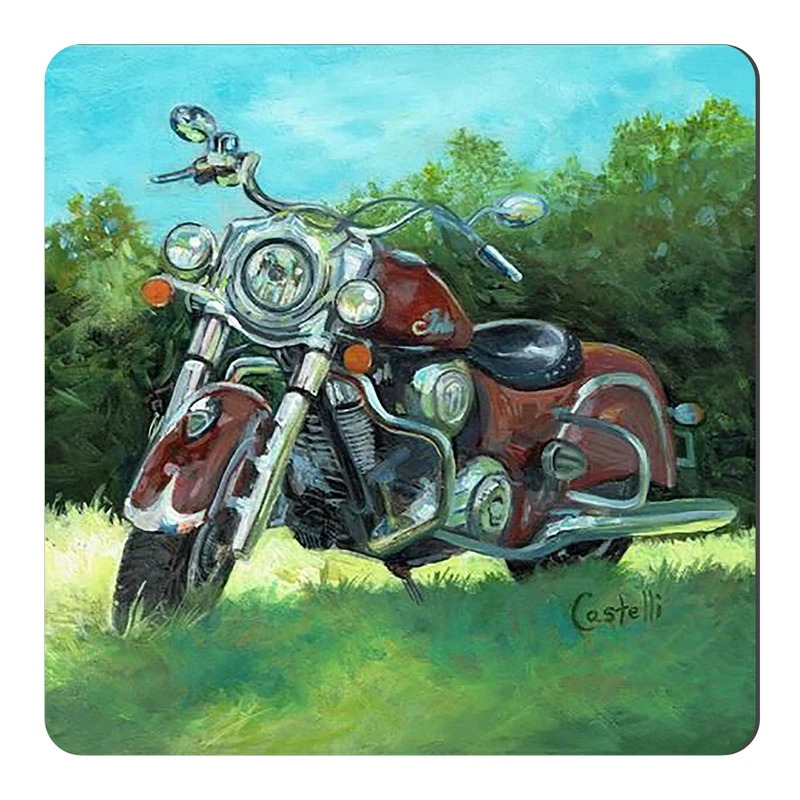 	 مگنت طرح نقاشی موتورسیکلت کد wmg3638 