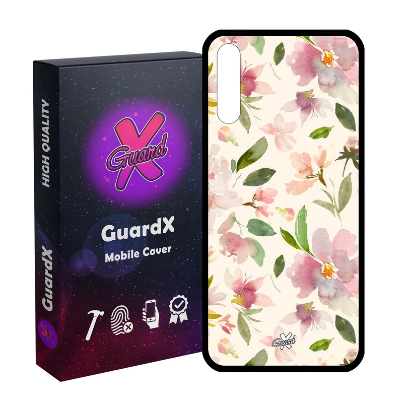 کاور گارد ایکس طرح گل مدل Glass10579 مناسب برای گوشی موبایل آنر 9X/9X Pro/Y9S/P SMART Pro 2019