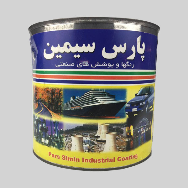 رنگ ترافیکی سفید پارس سیمین کد 2800 وزن 5 کیلوگرم