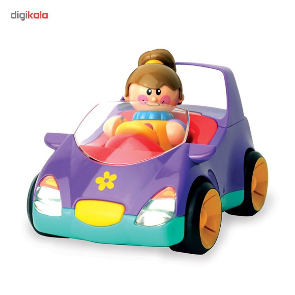 ماشین تولو مدل First Friends Car Pastel Colours