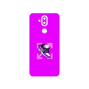 MAHOOT Nike Air Sneaker Digital Art Cover Sticker for Nokia 8.1