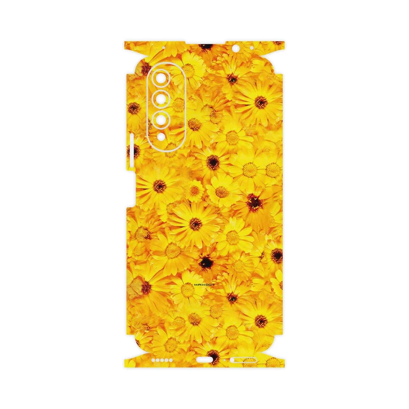 برچسب پوششی ماهوت مدل Yellow_Flower-FullSkin مناسب برای گوشی موبایل ویکو T50
