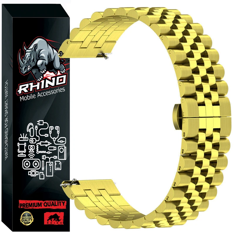 بند راینو مدل 5Bead مناسب برای ساعت هوشمند میبرو Mibro T2