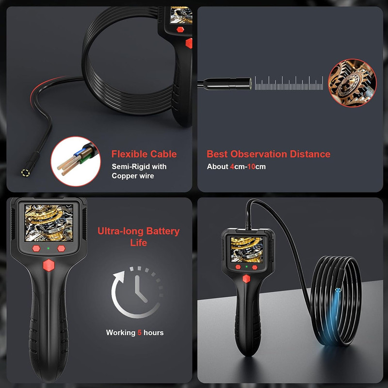 دوربین شلنگی مدل ضدآب کد 30Meters HD New