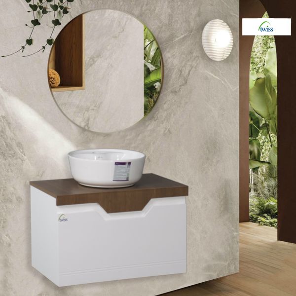 ست کابینت و روشویی توییس مدل tws 1034 FG به همراه آینه