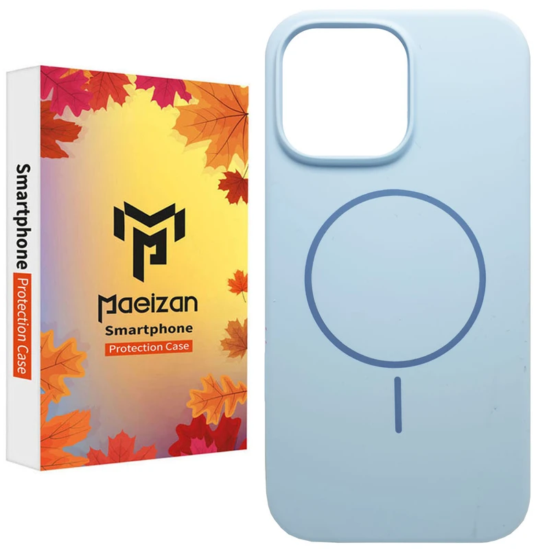 کاور پاییزان مدل سیلیکون مگ سیف پاستیلی طرح لاکچری مناسب برای گوشی موبایل اپل IPhone 13 / 14