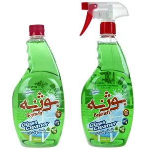 پک شیشه پاک‌ کن سبز بوژنه حجم 1000 میلی‌ لیتر بسته 2 عددی