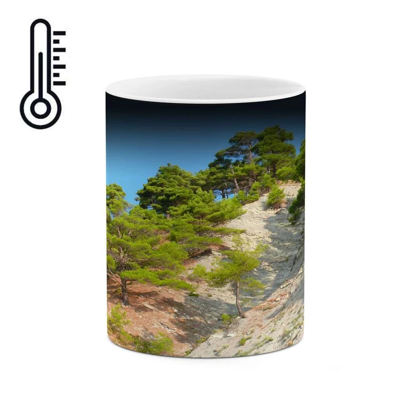 ماگ حرارتی کاکتی مدل منظره کد mgh17789