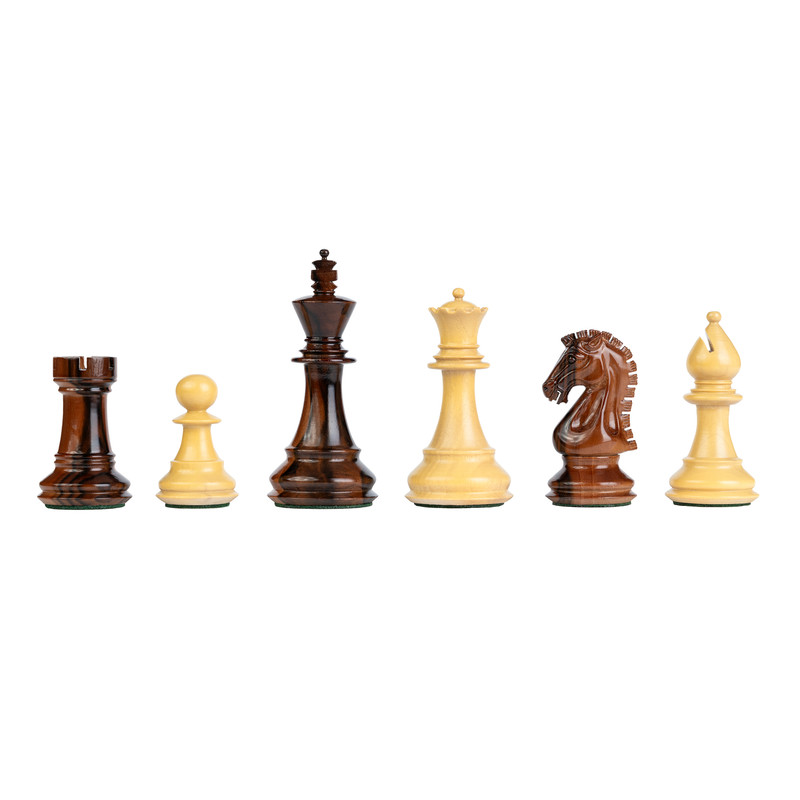 مهره شطرنج مدل چوبی Sinquefield