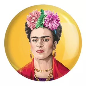 پیکسل خندالو طرح فریدا کالو Frida Kahlo کد 3715 مدل بزرگ