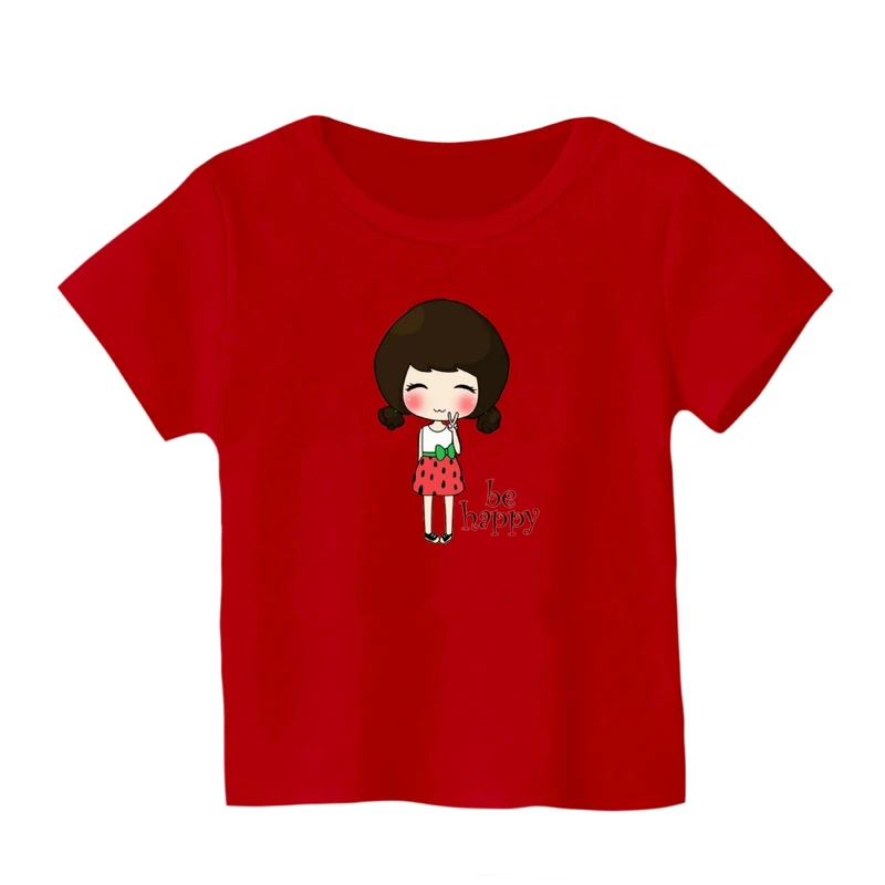 تی شرت آستین کوتاه بچگانه مدل دخترک یلدایی کد 29