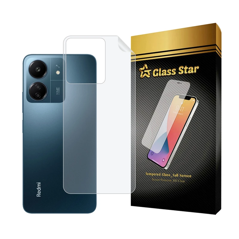 محافظ پشت گوشی گلس استار مدل MTBJELS مناسب برای گوشی موبایل شیائومی Redmi 13C 4G