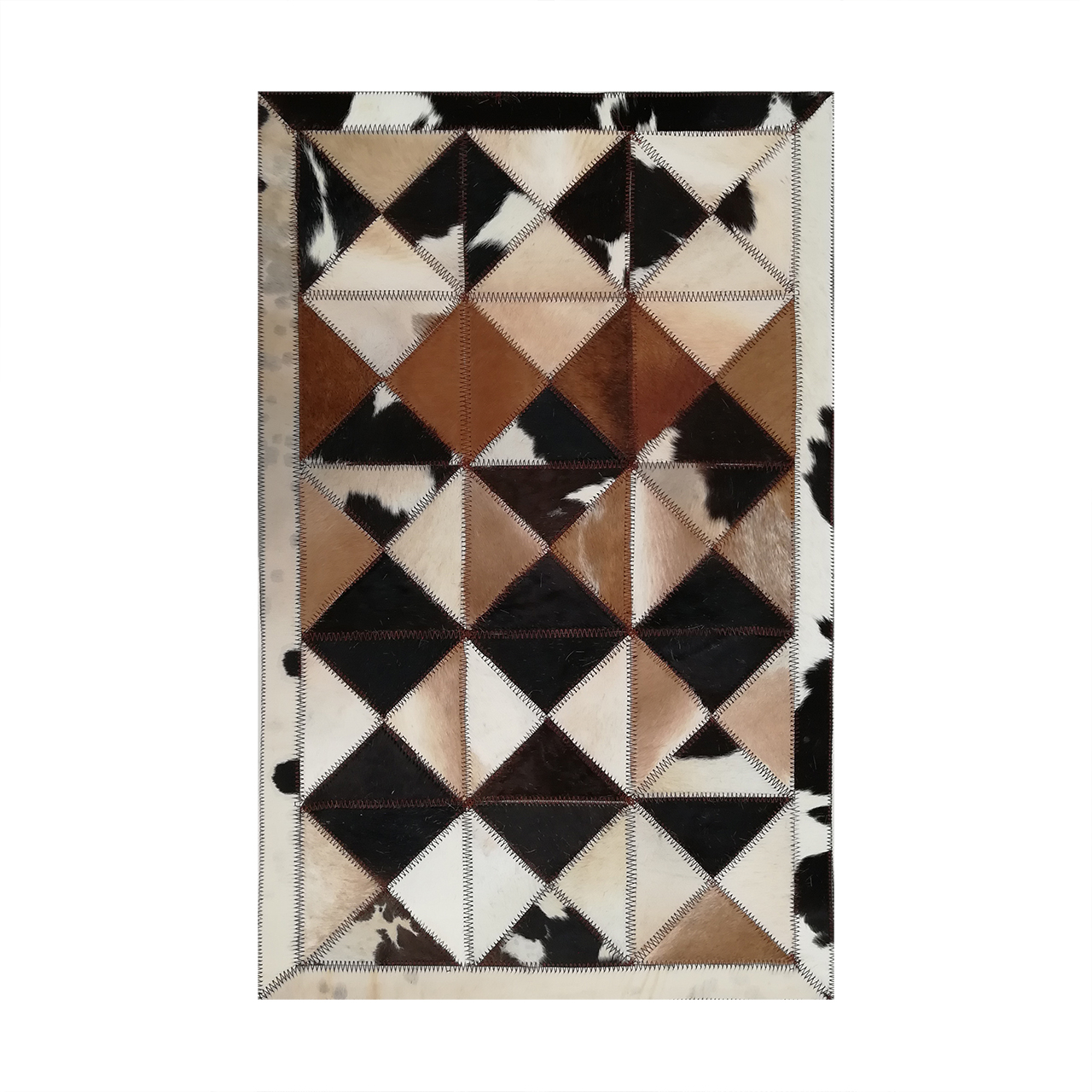 کلاژ فرش پوست و چرم کمالی مدل AD-0413