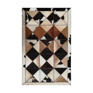 کلاژ فرش پوست و چرم کمالی مدل AD-00413