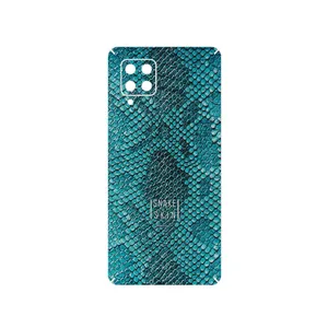 MAHOOT Blue Snake Skin Cover Sticker for Samsung Galaxy A42