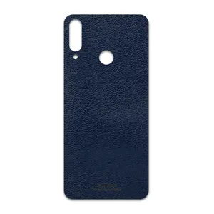 MAHOOT Deep-Blue-Leather Cover Sticker for LG W30