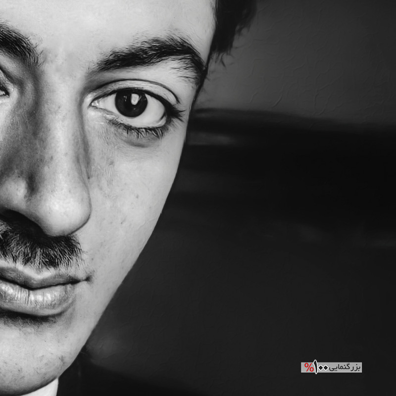 تابلو شاسی آواویز مدل صادق هدایت کد 4G635