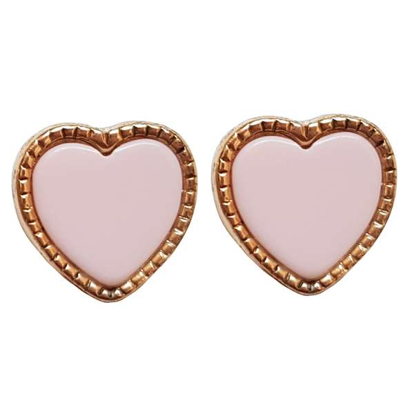 گوشواره دخترانه مدل قلب کد 123 گوشواره دخترانه مدل قلب کد 123