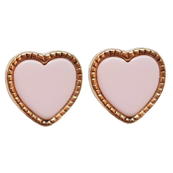 گوشواره دخترانه مدل قلب کد 123 گوشواره دخترانه مدل قلب کد 123