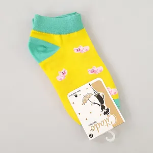 جوراب دخترانه مدل خوک کد FBF-JB004YL