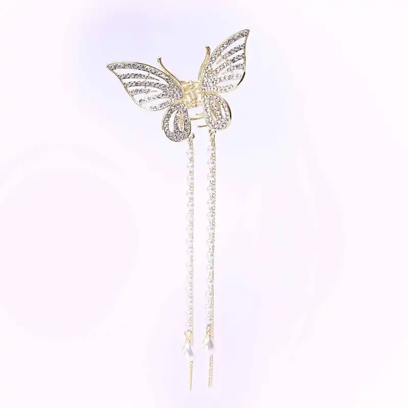 کلیپس مو زنانه مدل پروانه آویزدار 2860