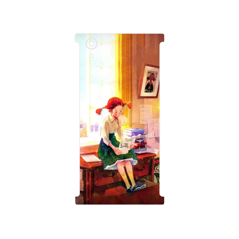 برچسب پوششی ماهوت مدل Watashi No Ashinaga Ojisan مناسب برای گوشی موبایل سونی Xperia XA1 Plus