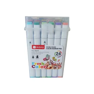 ماژیک رنگ آمیزی مدل YS بسته 24 عددی