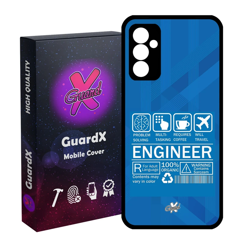 کاور گارد ایکس طرح مهندس مدل Glass10538 مناسب برای گوشی موبایل سامسونگ Galaxy A34 / A34 5G