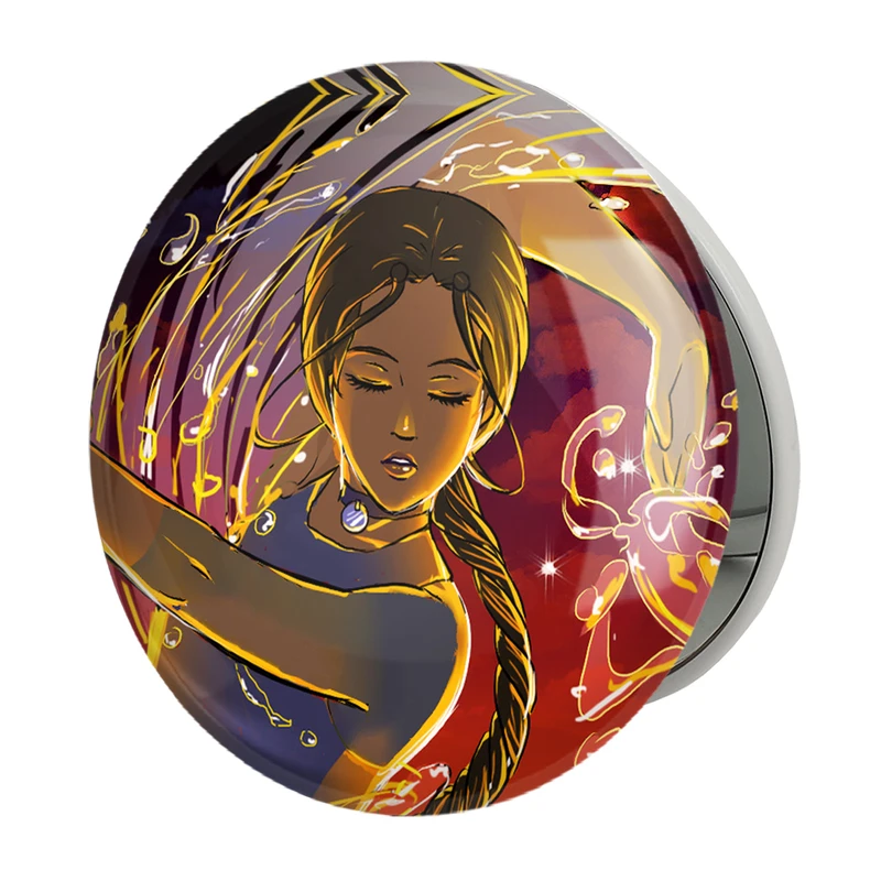 آینه جیبی خندالو طرح کاتارا انیمه آواتار Avatar مدل تاشو کد 12747 