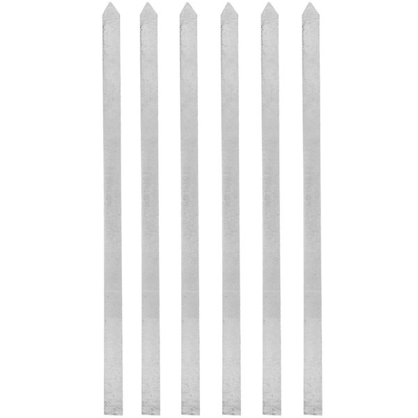 سیخ استیل کوبیده مدل کوتاه بسته 6 عددی