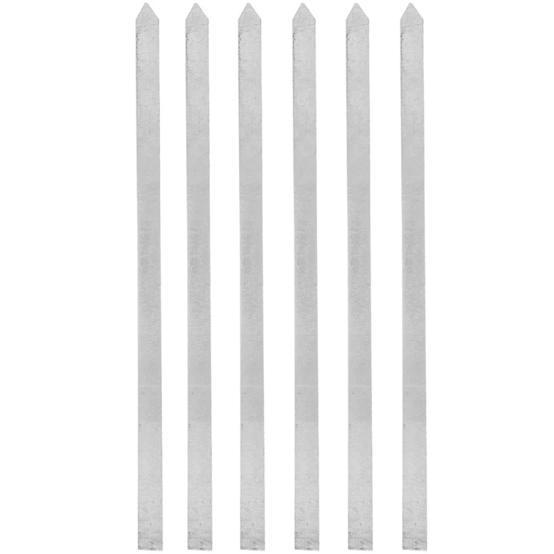 سیخ استیل کوبیده مدل کوتاه بسته 6 عددی
