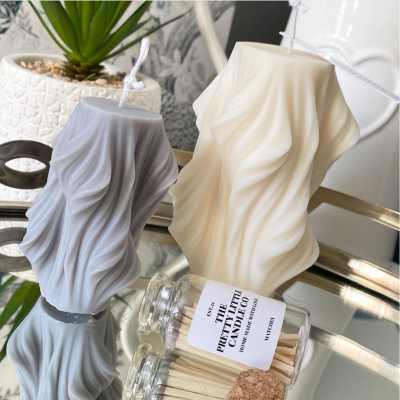 قالب شمع مدل گیسو