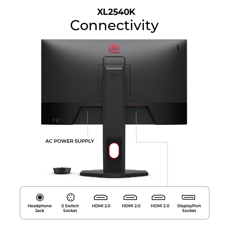 مانیتور گیمینگ 24.5 اینچ بنکیو مدل ZOWIE XL2540K