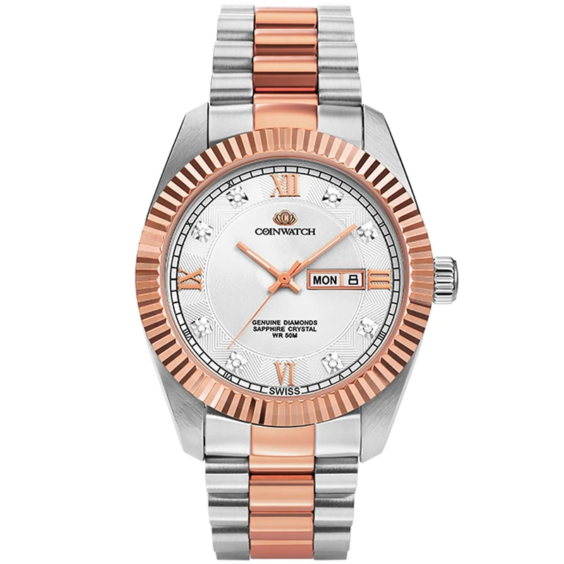 ساعت مچی عقربه ای مردانه کوین واچ مدل C129RSV