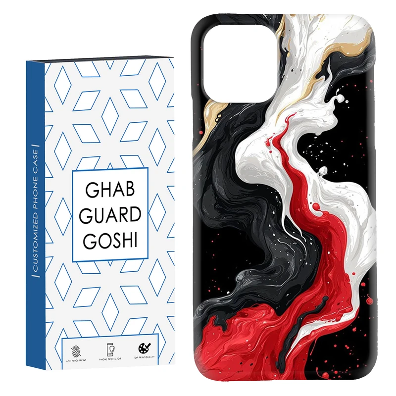 کاور قاب گارد گوشی طرح آبرنگی کد Dimo-582 مناسب برای گوشی موبایل اپل  IPHONE 11