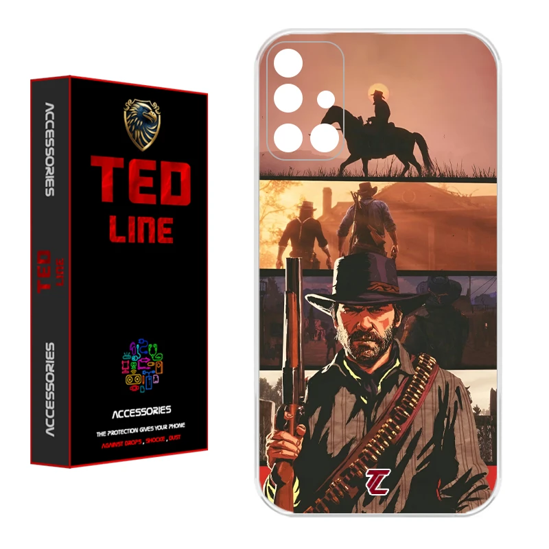 کاور تدلاین طرح رد دد ریدمپشن کد 1201 مناسب برای گوشی موبایل سامسونگ Galaxy A51