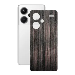 Remax cover sticker Leth model wood design suitable for Xiaomi Redmi Note 13 Pro Plus mobile phone