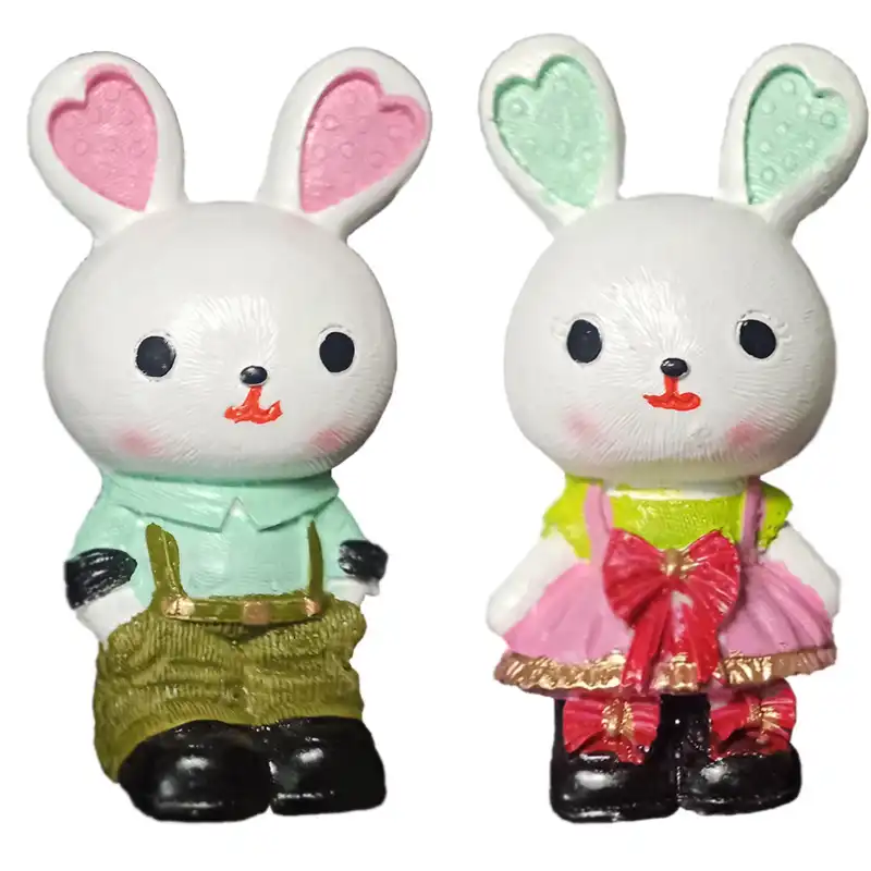 مجسمه طرح خرگوش بازیگوش مدل RABI مجموعه دو عددی