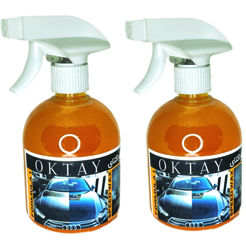 اسپری واکس بدنه خودرو نانو اکتای مدل FORMULA 1 حجم 550 میلی لیتر بسته 2 عددی