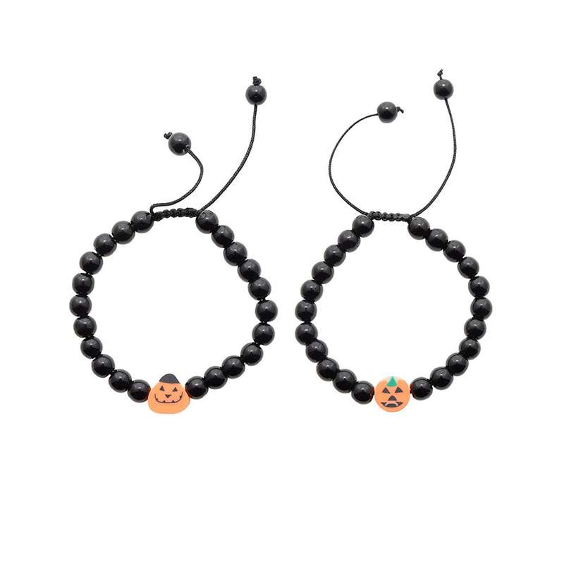 دستبند دخترانه دلنار گالری مدل هالوین 4 بسته 2 عددی دستبند دخترانه دلنار گالری مدل هالوین 4 بسته 2 عددی