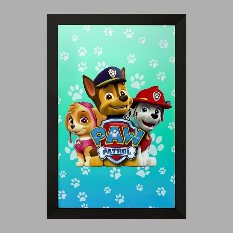 تابلو خندالو مدل انیمیشن سگ های نگهبان کد 26938