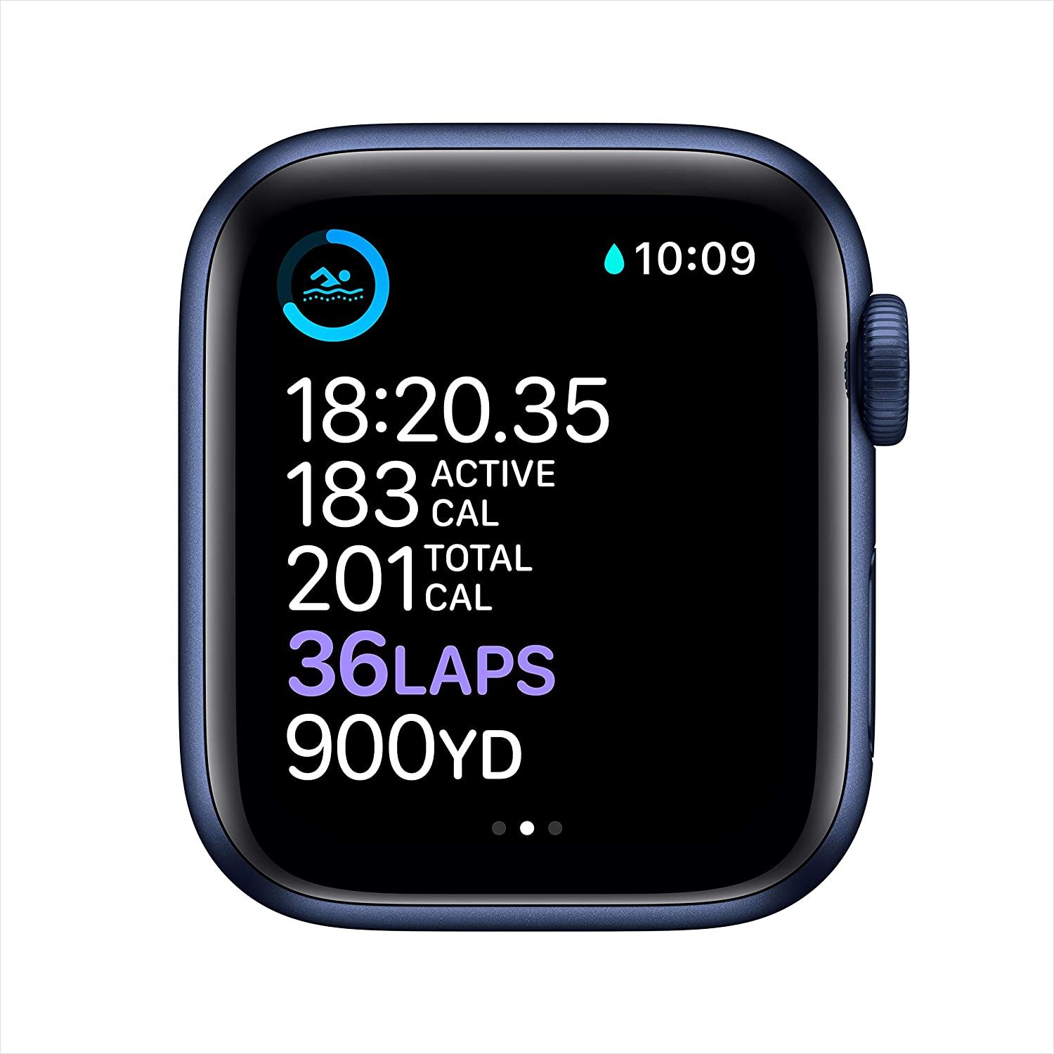 ساعت هوشمند اپل واچ سری 6 مدل 40mm Aluminum Case with  Sport silicone Band -  - 3