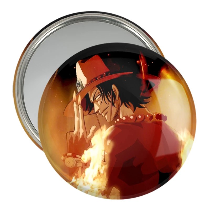 آینه جیبی خندالو مدل پورتگاس انیمه وان پیس One Piece  کد 17220